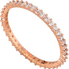 Swarovski Vittore Rose Gold-Plated Ring Size 8 N/A