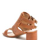 Incaltaminte Femei French Blu Anita Open Toe Heel Cognac