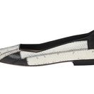 Incaltaminte Femei Costume National Patchwork Ballet Flat BlackWhite Ayers