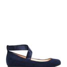 Incaltaminte Femei Jessica Simpson Midnight Mandayss Elastic Strap Flats Midnight