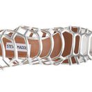 Incaltaminte Femei Steve Madden Flither Metallic Sandal Silver