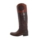 Incaltaminte Femei Frye Melissa Logo Dark Brown Multi