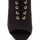 Incaltaminte Femei CheapChic Cool And In Control Faux Suede Booties Black
