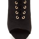 Incaltaminte Femei CheapChic Cool And In Control Faux Suede Booties Black