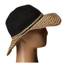 Accesorii Femei San Diego Hat Company RBM5559 4 Inch Brim Ribbon Sun Hat Black