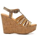 Incaltaminte Femei Korks by Kork-Ease Poppy Wedge Sandal BronzeGold