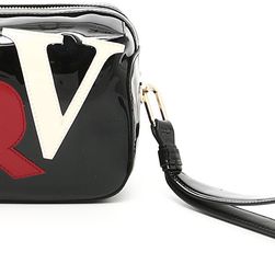 Roger Vivier Cube Pouch NERO+RUBINO