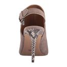 Incaltaminte Femei COACH Kearney Fog Suede Snake Wrap Heel