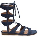 Incaltaminte Femei GC Shoes Amazon Denim Gladiator Sandal Denim Blue
