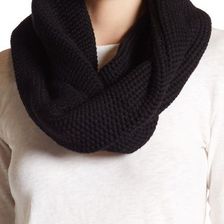 Accesorii Femei 14th Union Twisted Cowl Scarf BLACK