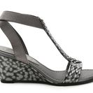 Incaltaminte Femei New York Transit Natural Thrill Wedge Sandal Pewter Metallic