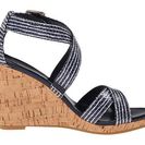 Incaltaminte Femei Cole Haan Jillian Wedge Blazer BlueOptic White Stripe Snake Print