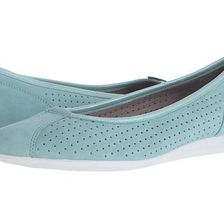 Incaltaminte Femei ECCO Touch Ballerina 20 Perf Granite GreenGranite Green