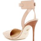 Incaltaminte Femei VC SIGNATURE Valere Genuine Snakeskin Pump BUFF 01