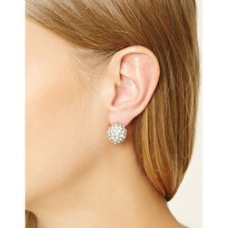 Bijuterii Femei Forever21 Rhinestone Ball Studs Silverclear