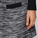 Rochie tricotată cu mâneci lungi 