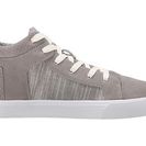 Incaltaminte Femei TOMS Camila High Sneaker Grey Suede Textured Woven