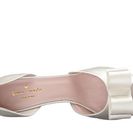 Incaltaminte Femei Kate Spade New York Sela Ivory SatinGold Glitter