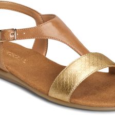 Aerosoles World Chlass Gold Snake