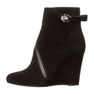 Incaltaminte Femei Alexander McQueen Skull Zipper Wedge Black