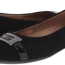 Clarks Candra Glare Black Suede