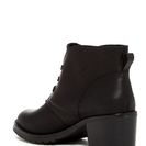 Incaltaminte Femei ZiGiny Olympia Lace-Up Boot BLK FAUX O