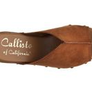 Incaltaminte Femei Callisto of California Renet Wedge Sandal Cognac