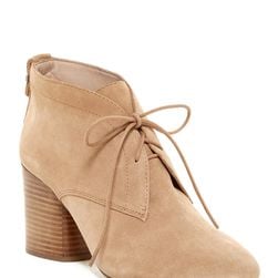 Incaltaminte Femei French Connection Dinah Lace-Up Bootie INDIAN TAN