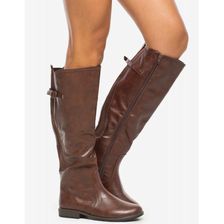 Incaltaminte Femei CheapChic Montage-93 Final Stretch Boot Brown