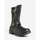 Incaltaminte Femei CheapChic Draw The Line Boot Black