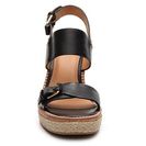 Incaltaminte Femei Bass Bass Tyra Wedge Sandal Black
