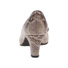 Incaltaminte Femei Walking Cradles Coral BrownBeige Snake Print Leather