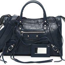 Balenciaga Small Classic City Bag BLEU OBSCUR