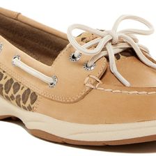 Sperry Top-Sider Laguna Leopard Boat Shoe LINEN