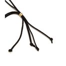 Bijuterii Femei CheapChic Feather Weather Faux Suede Cord Necklace Black