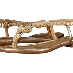 Incaltaminte Femei Michael Kors Holly Sandal Pale Gold RopeTumbled Metallic