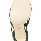 Incaltaminte Femei Via Spiga Deedee Rosette Lace-Up Sandal BLACK