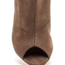 Incaltaminte Femei CheapChic Post Modern Peep-toe Booties Taupe