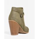 Incaltaminte Femei CheapChic House Shake Rattle Roll Bootie Olive