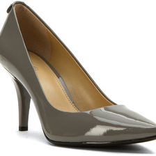 Michael Kors MK Flex Mid Pump Storm Patent