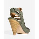 Incaltaminte Femei CheapChic Shaky Mine Or Yours Bootie Olive
