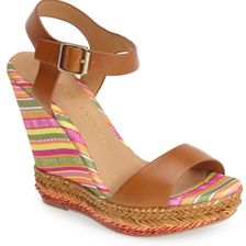 Chinese Laundry Mahalo Wedge Sandal COGNAC