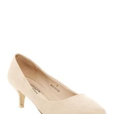 Incaltaminte Femei Elegant Footwear Moscu Kitten Heel Pump BEIGE