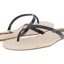 Incaltaminte Femei Michael Kors Hazel Thong Black PVC