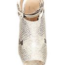 Incaltaminte Femei Delman Daisy Platform Sandal ROCCIA PYTHON