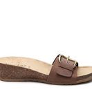Incaltaminte Femei Easy Street Tuscany by Amico Wedge Sandal Brown