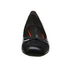 Incaltaminte Femei Rockport Total Motion 45 Square Quilted Cap Pump Black Leather
