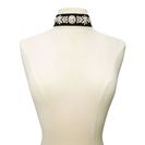 Bijuterii Femei Forever21 Velvet Floral Rhinestone Choker Blackclear