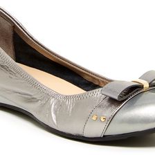 Cole Haan Air Monica Ballet Flat Armor Metallic