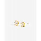 Bijuterii Femei CheapChic Mina Large Pronged Cz Earring Met Gold